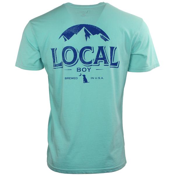 MEN'S DISTRESSED LATTE S/S TEE ISR/ISLANDREEF