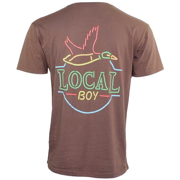 MEN'S NEON DUCK LATTE S/S TEE