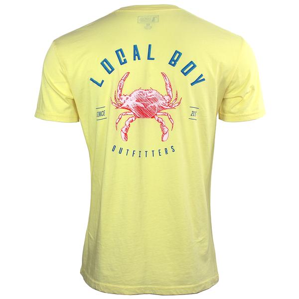MEN'S CRABBY S/S TEE BAN/BANANA
