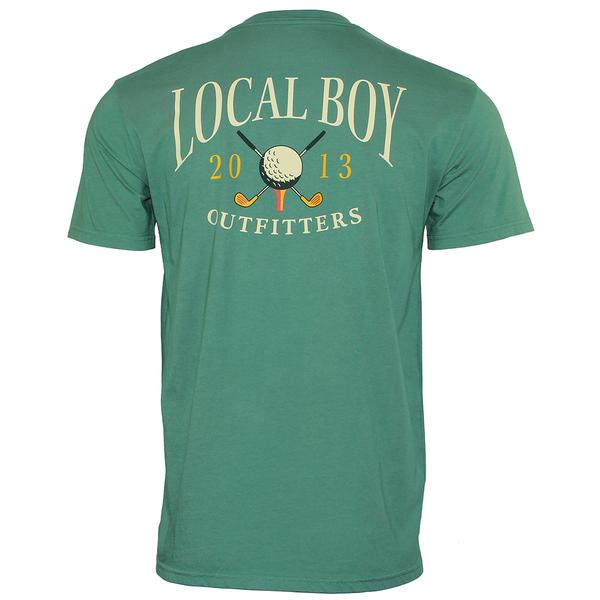 MEN'S GOLF SOCIETY S/S TEE LTG/LIGHTGREEN