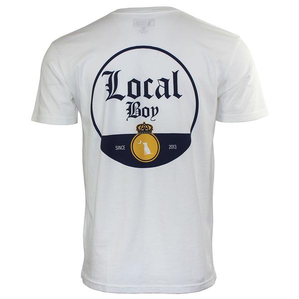 MEN'S MUCHA CERVEZA S/S TEE WHT/WHITE