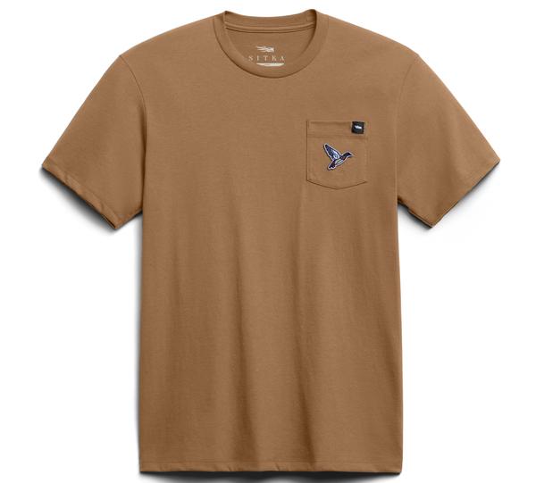 MEN'S SPECIES POCKET TEE SB/SEQUOIABROWN