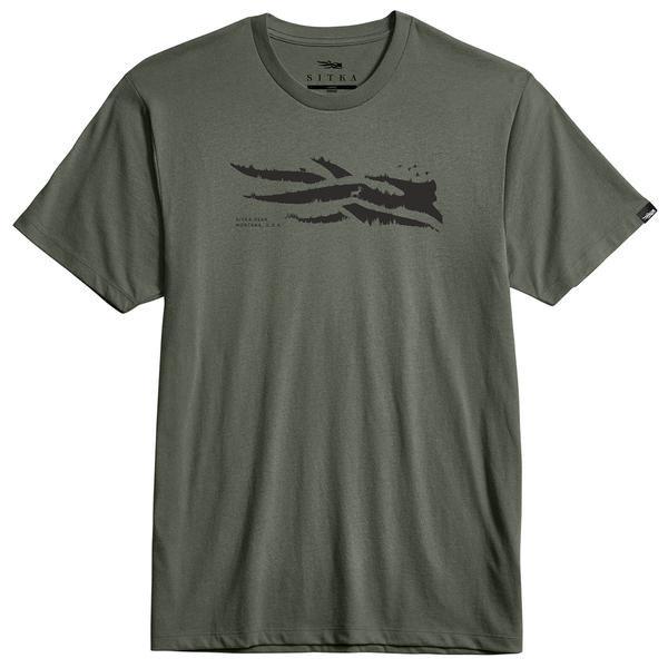 MEN'S WILD ICON TEE CG/CYPRESSGREEN