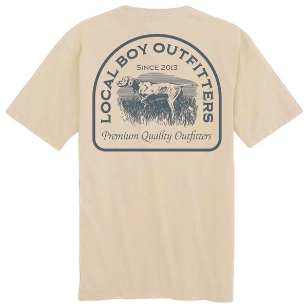 YOUTH VINTAGE POINTER SS TEE LAT/LATTE