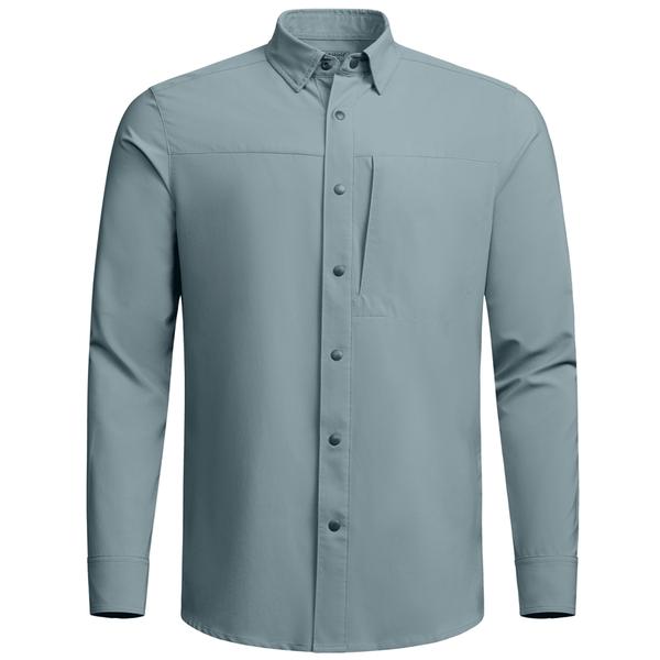 GUARD L/S SHIRT GR/GRAVELBLUE