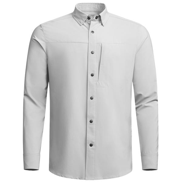 GUARD L/S SHIRT VG/VAPORGREY