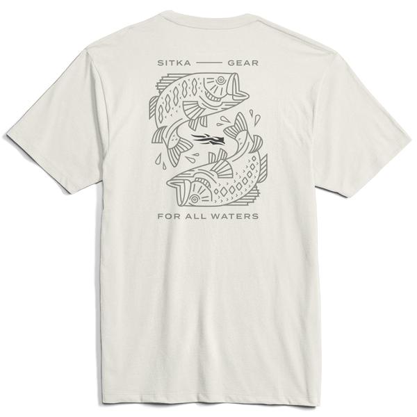 MEN'S TARGET TEE IVY02/IVORYBASS