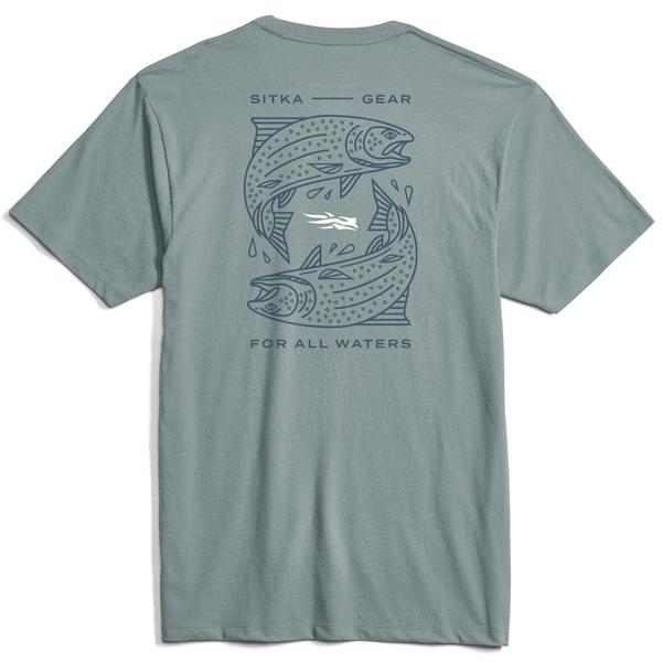 MEN'S TARGET TEE SF01/SURFBLUTROUT