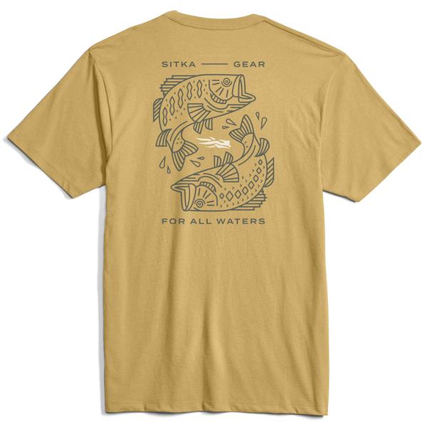 MEN'S TARGET TEE SY01/STRAWYLWBASS