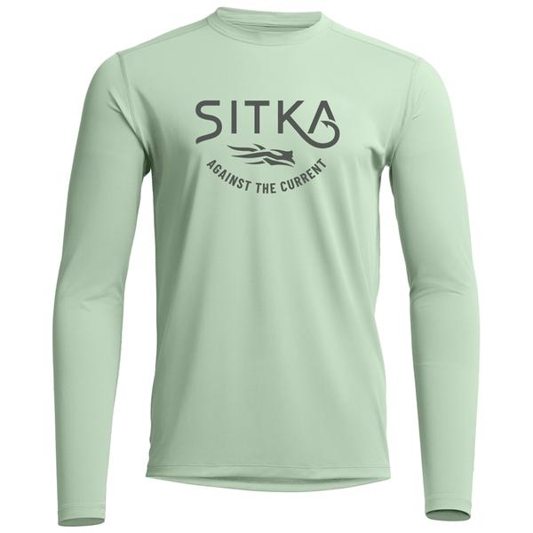 MEN'S RADIANT GRAPHIC L/S CREW FOG02/FOAMGRNHOOKED