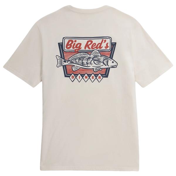 MEN`S BIG REDS DINER TEE 032/HEATHERBIRCH