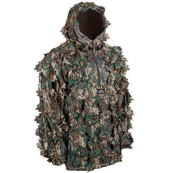 YOUTH DIFFUSION TOP HALF-ZIP W/HOOD GREENLEAF