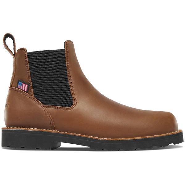 BULL RUN CHELSEA 6`` TOBACCO/BLACKHEEL