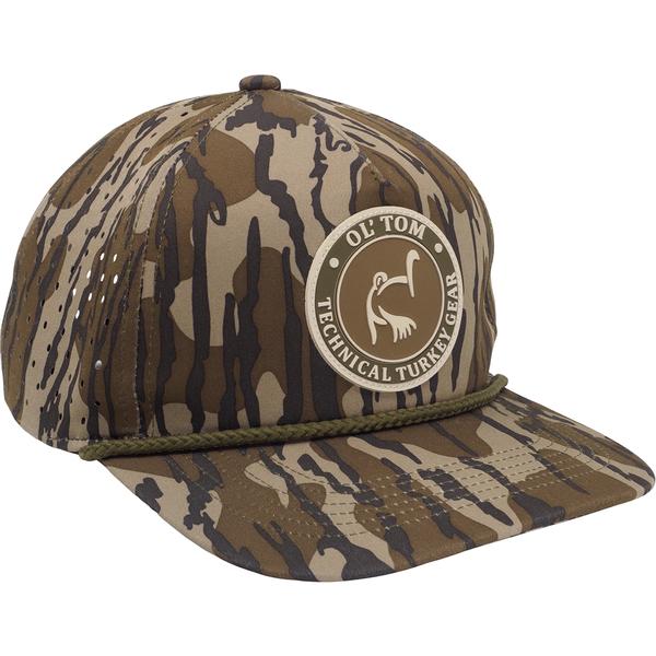 OL TOM PERFORATED CAP 024/ORGBOTTOMLAND