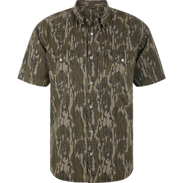 CINCO RANCH WESTERN ACID WASHED S/S 024/ORGBOTTOMLAND