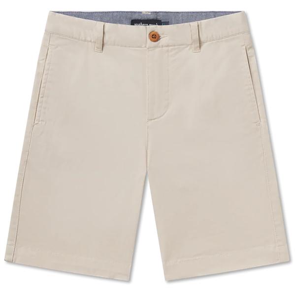 YOUTH REGATTA STRETCH SHORT PEBBLE