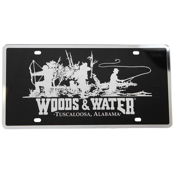 WW TRIO ACRYLIC CAR TAG MIRRORED BLACK/METALLICTRIO
