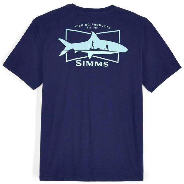 MEN'S SALTY SIGN T-SHIRT 410/NAVY