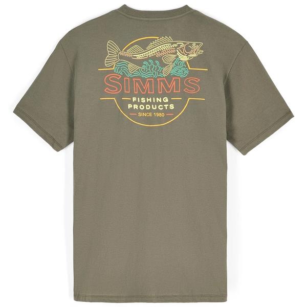 MEN'S NEON DRAFT T-SHIRT 380/ARMYGREEN