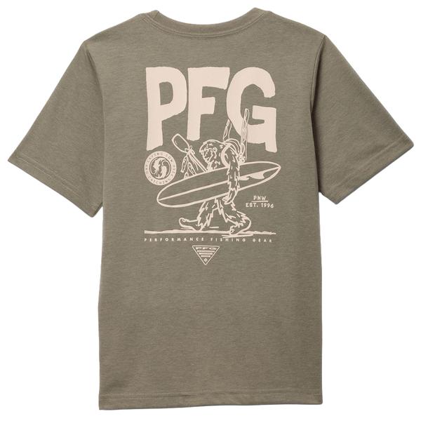 BOYS PFG BIG FISHER S/S TEE 316/CYPRESS