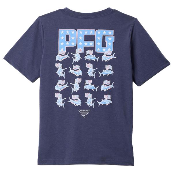 BOYS PFG BIG FISHER S/S TEE 466/NOCTURNAL