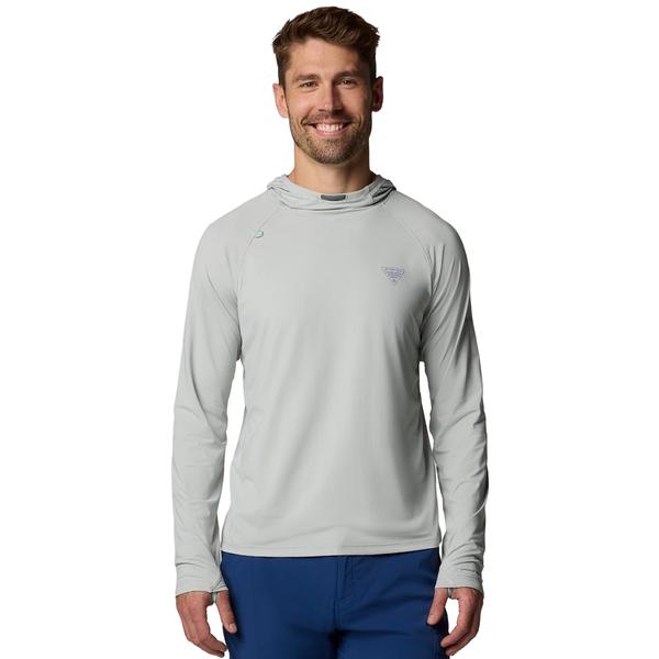 MEN'S WILD CAST SUN HOODIE 019/COOLGREY