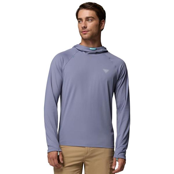 MEN'S WILD CAST SUN HOODIE 556/NEWMOON