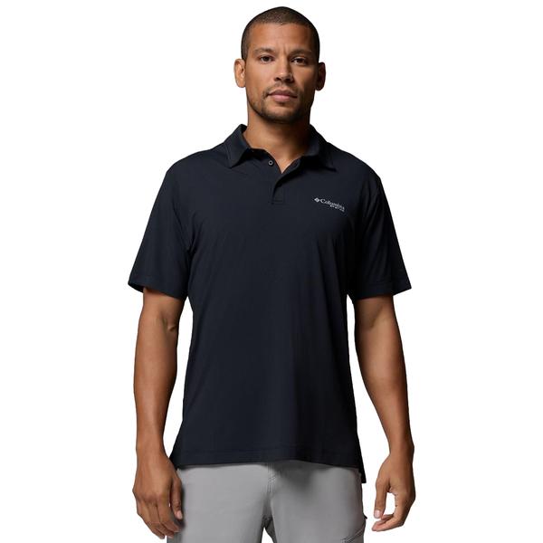 MEN'S PFG SOLAR STREAM II POLO 010/BLACK