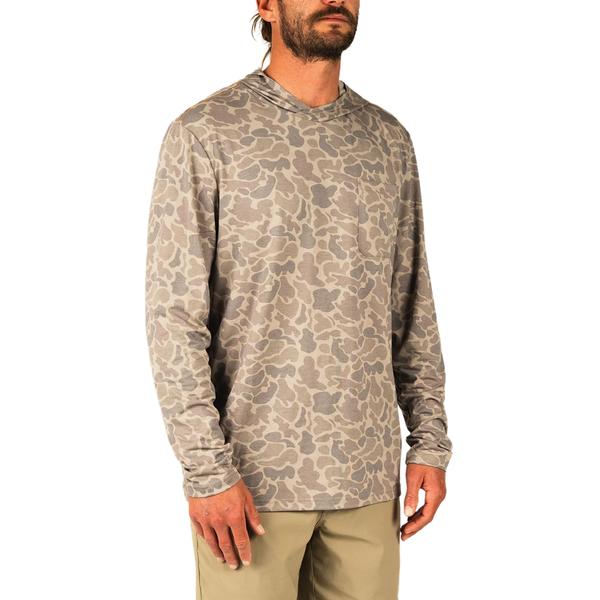 MEN'S BUXTON TECH HOODIE KHAKIMALLARDCAMO