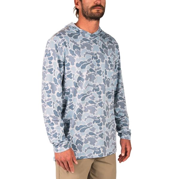 MEN'S BUXTON TECH HOODIE SILVERMALLARDCAMO
