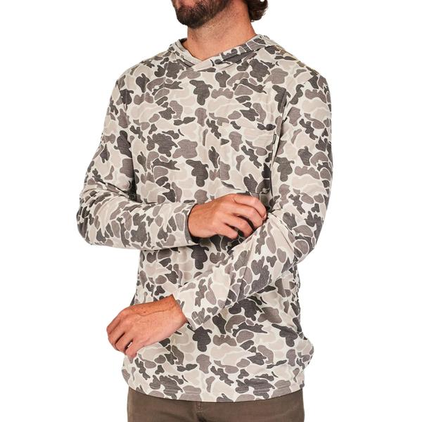 MEN'S BUXTON TECH HOODIE STONEMALLARDCAMO