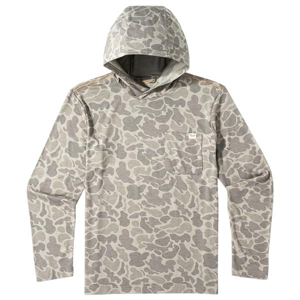 YOUTH BUXTON TECH HOODIE KHAKIMALLARDCAMO
