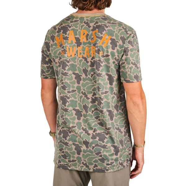MEN'S STACKHOUSE TECH S/S TEE GREENCAMO