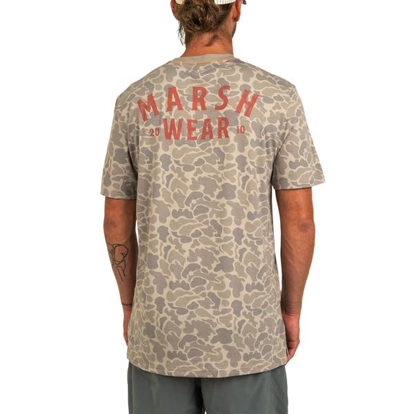 MEN'S STACKHOUSE TECH S/S TEE KHAKIMALLARDCAMO