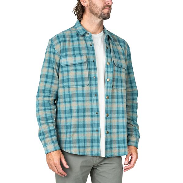 MEN`S SEADRIFT FLEECE OVERSHIRT TRELLIS