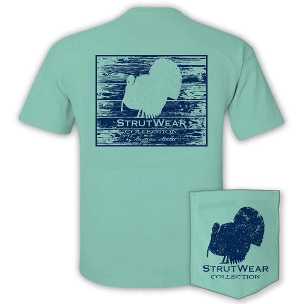 STRUTWEAR S/S SHIRT CHALKYMINT