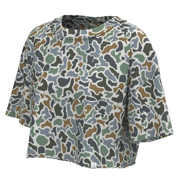 WOMEN'S LG BOXY CROPPED TEE LOCALFLAGEBLUFF