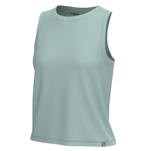 WOMEN'S LG MUSCLE TANK JADE