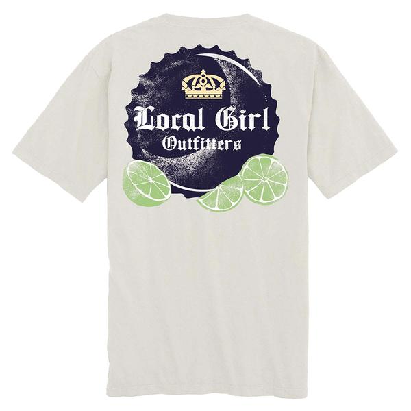 WOMEN'S LG BOTTLECAP S/S TEE