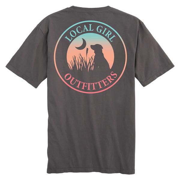 WOMEN'S LG SUNSET SPRING `26 S/S TEE GREY