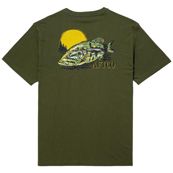 REFLECTION S/S TEE OLIVENIGHT