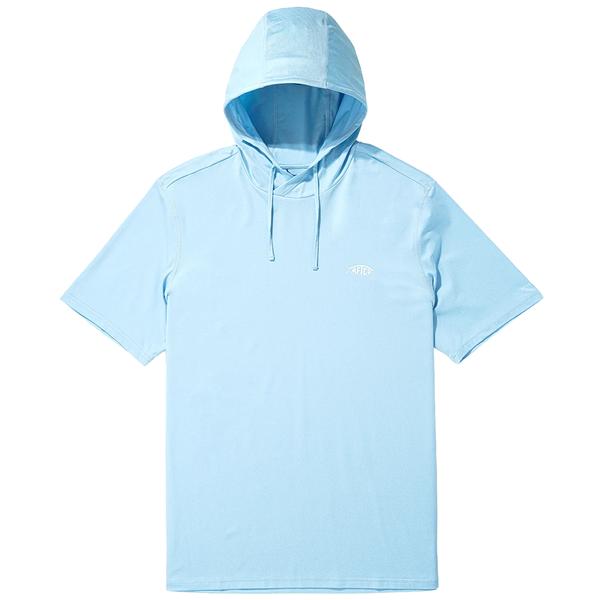SAMURAI S/S HOOD AIRYBLUEHEATHER
