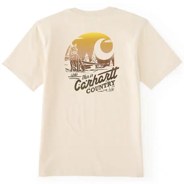 MEN'S IRVINE RELAXED COUNTRY T-SHIRT A16/OATMILK