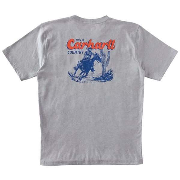 MEN'S IRVINE RELAXED HORSE T-SHIRT 034/HEATHERGREY