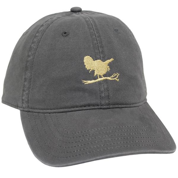 WW RH326 GOBBLING TURKEY ON LIMB HAT EMB