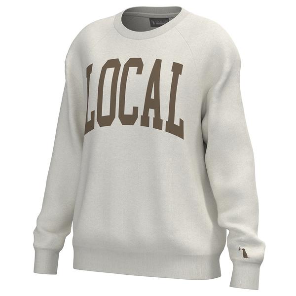 WOMEN'S LG CRESCENT CREW IVORY