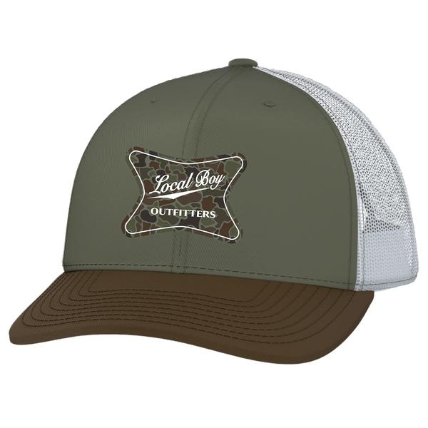 HIGH BADGE OD TRUCKER HAT LWC/LDN/WHT/CPPR