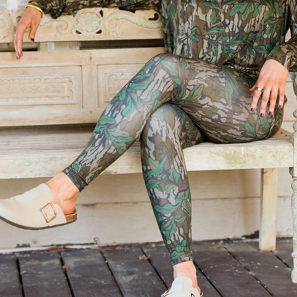 LEAVELLWOOD LEGGINGS MOGREENLEAF