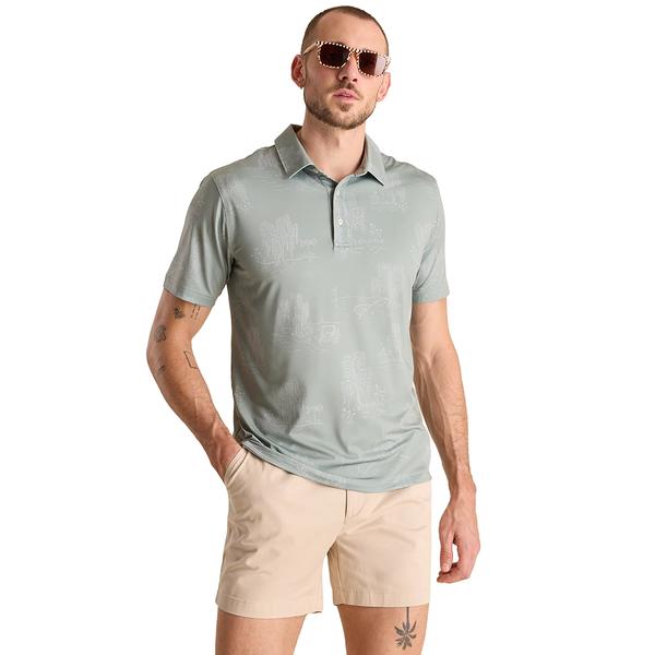 THE GOLF COURSE WILLOW PERFORMANCE POLO