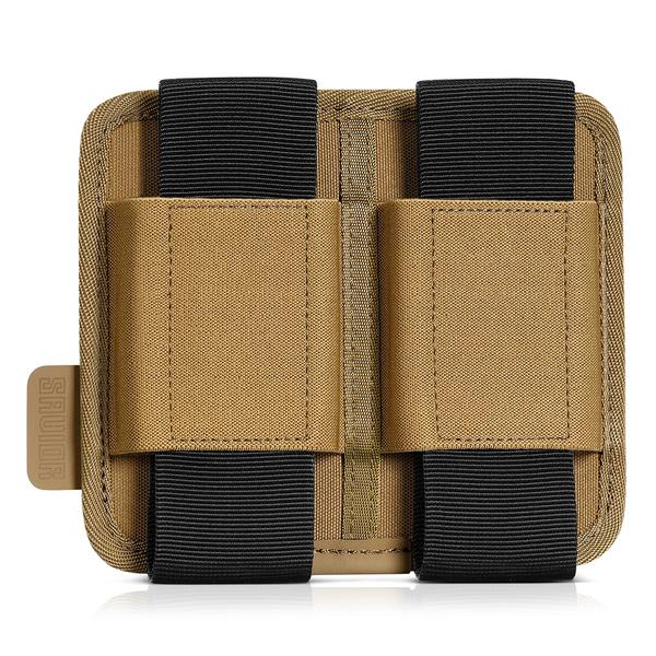 2 SLOT AR15/AK MAG HOLDER DARK FDE